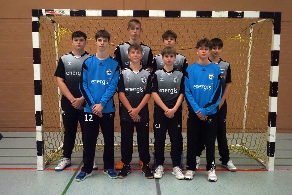 Mannschaftsfoto der Saar-Panthers Jugend B 2025-26