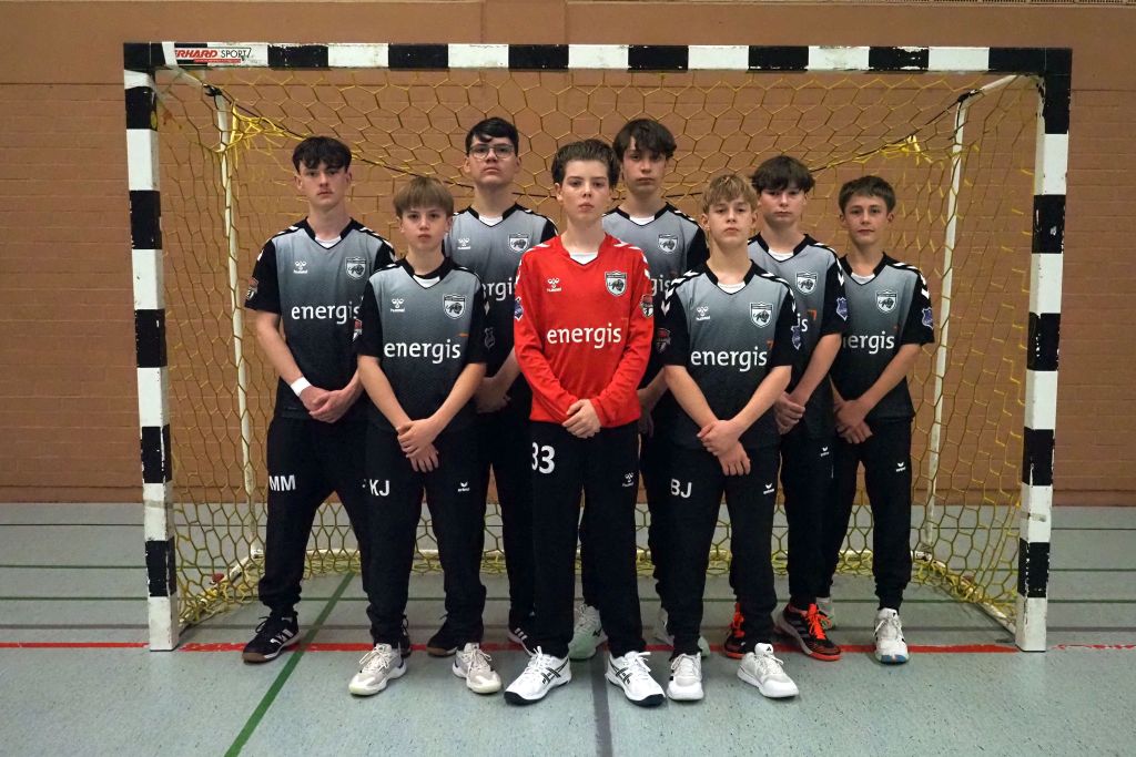 Mannschaftsfoto der Saar-Panthers Jugend C 2025-26